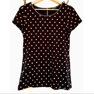 Express polka dot blouse